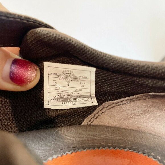 Merrell Luxe MJ Studded Buckle Mary Janes Shoes Size 6.5 Coffee Brown Women's - Picture 12 of 12